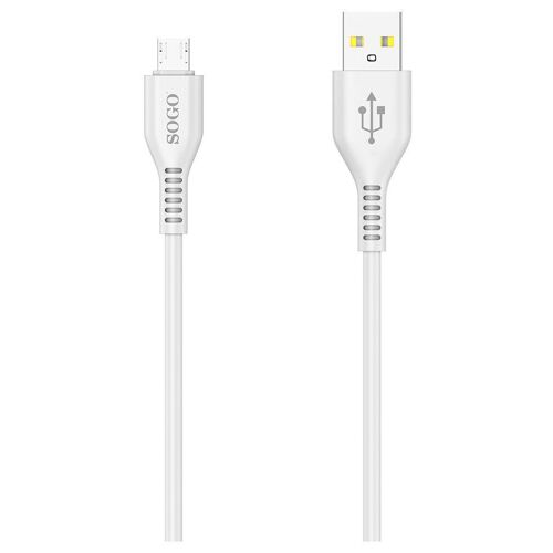 Sogo CAR-SS-18175 câble USB 2 m USB A Micro-USB A Blanc