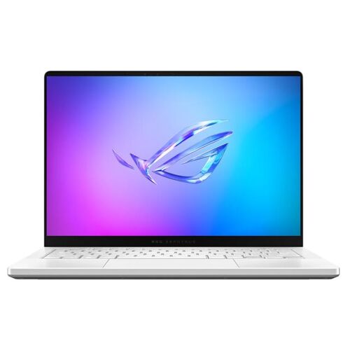 ASUS ROG Zephyrus G14 GA403GM-DR2W - Copilot+ PC - AMD Ryzen AI 9 - 465 / jusqu'à 5 GHz - Win 11 Home - GeForce RTX 5060 - 32 Go RAM - 1 To SSD NVMe - 14" OLED 2880 x 1800 (3K) @ 120 Hz - Bluetooth, Wi-Fi 7 - blanc platine
