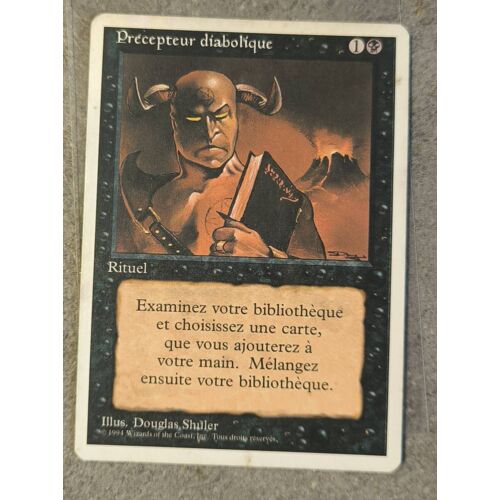 Précepteur Diabolique - Magic The Gathering