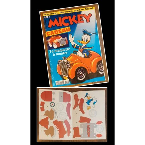 Journal De Mickey- N°2497 - Cadeau Voiture Donald - 2000 - Ancien Magazine Vintage