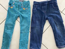 Lot De 2 Jeans Taille 3 Ans