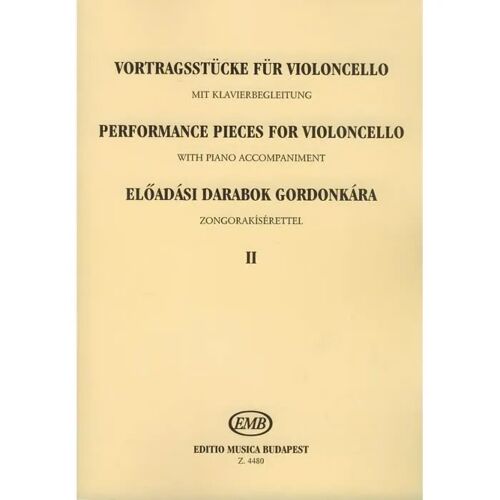 Vortragsstücke Für Violoncello Und Klavier Ii / Recueil