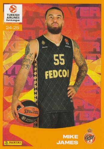 Image Vignette Panini Euroleague 2024 / 2025 - N° 26 - Mike James
