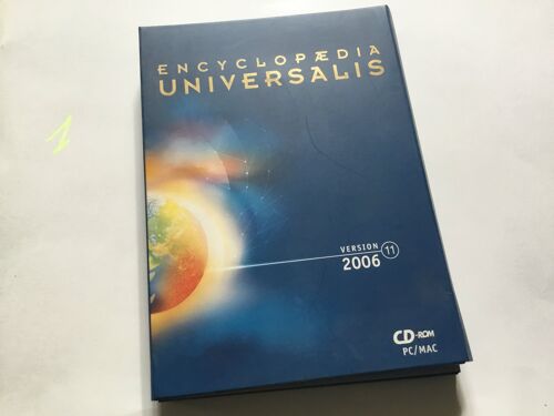 Encyclopedia Universalis,Version 2006 / 5 Cd Rom.