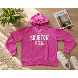 Sweat À Capuche Rose Kiabi Xs ¿ Très Bon État ¿ Style Casual Houston Usa