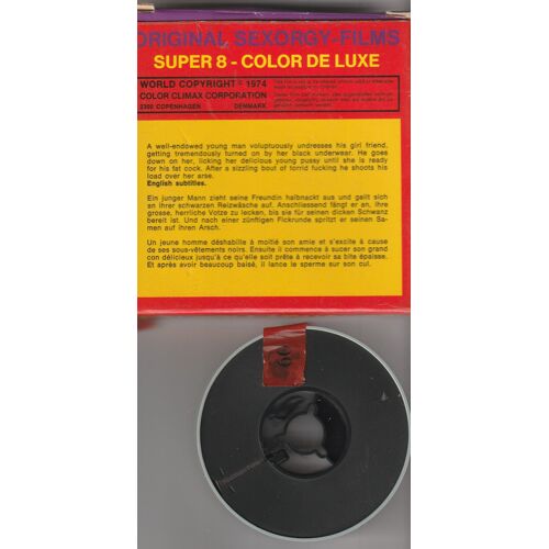 Documentaire Film Super 8 - 3 Mn - 1974 - 10x10x1,5 Cm - 0,15 Kg Sexorgy - Pour Projecteur