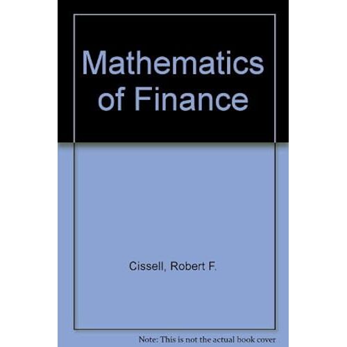 Mathematics Of Finance