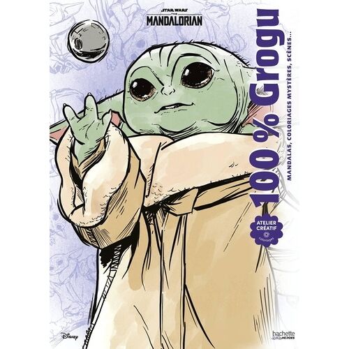 100 % Grogu - Mandalas, Coloriages Mystères, Scènes