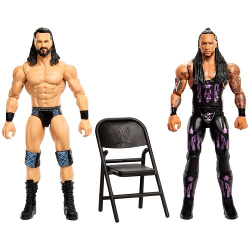 WWE -Coffret Main Event Showdown 2 Figurines-15 cm avec accessoire
