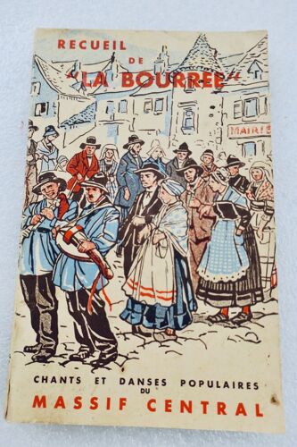 Livre Ancien Recueil De La Bourrée