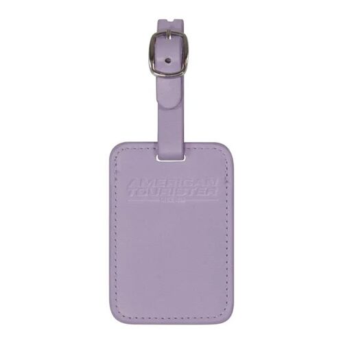 American Tourister Médaillon lilas pour femme - Luggage Tag 2x Digital Lavender 346819
