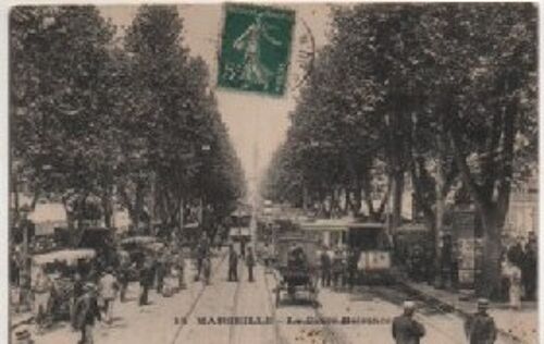 Cpa N° 18 Marseille - 13 Bouches Du Rhone- Le Cours Belsunce