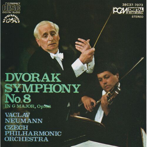 Dvorak: Symphonie N°8 - Vaclav Neumann, Orchestre Philharmonique Tchèque (Denon, 1983). .