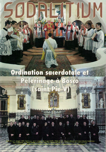 Revue Catholique Traditionnelle "Sodalitium" No 74 De Mai 2024