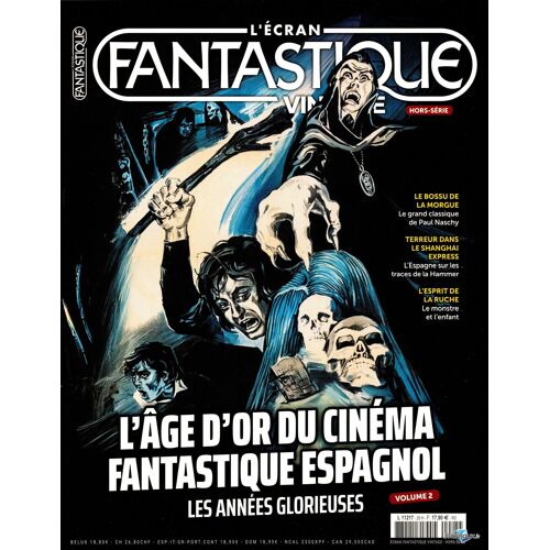 L'Ecran Fantastique Vintage N° 25h / L'Âge D'Or Du Cinéma Fantastique Espagnol Les Années Glorieuses