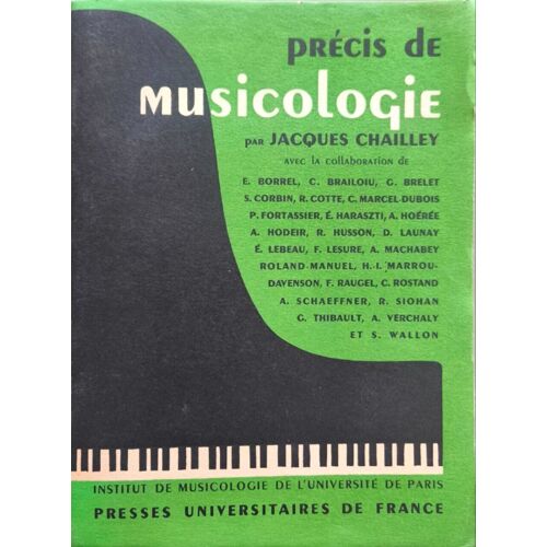 Précis De Musicologie
