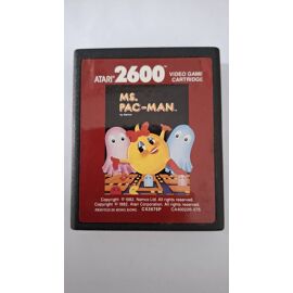 Ms Pacman Atari 2600 video game cartridge