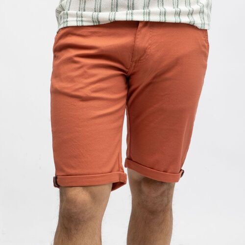 Bermuda Chino Mustard Cr-Bross-X12-Mu Homme Crossby