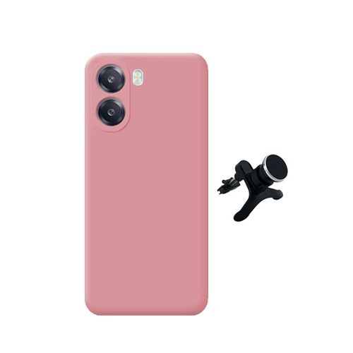 Kit Support Renforcé + Silicone PHONECARE Pour Oppo A6x - Rose