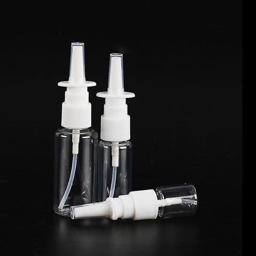 Flacons De Pulvérisation Nasale Rechargeables En Plastique Transparent - 10 Ml, 20 Ml, 30 Ml Avec Pompe Pour Une Application Facile. 