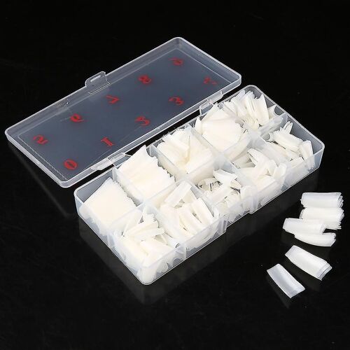 Kit De 500 Capsules Pour Ongles French Manucure À Couverture Complète - Ongles Artificiels À Faire Soi-Même Pour Des Designs Personnalisés 