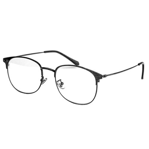 Lunettes Anti-Lumière Bleue Clubmaster - Monture Noire Élégante Pour La Protection Des Yeux 