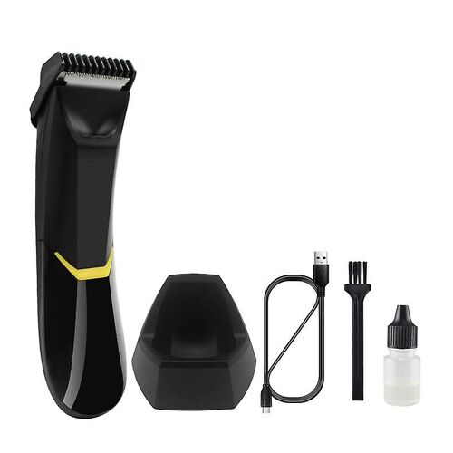 Soins De Précision : Rasoir Corporel Étanche Pour Homme ¿ Tondeuse À Cheveux Électrique Pour Un Entretien Facile Des Poils Du Corps
