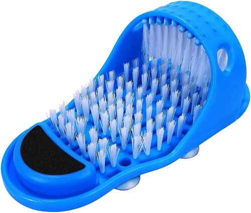 Nettoyeur De Pieds Magique Révolutionnaire : Brosse Exfoliante Pour Les Pieds Sans Effort Avec Pierre Ponce Et Ventouses 