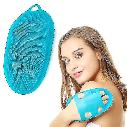 Gant Exfoliant Révolutionnaire En Silicone Pour Le Corps : Des Gants Doux Pour Une Expérience De Douche Digne D'un Spa 