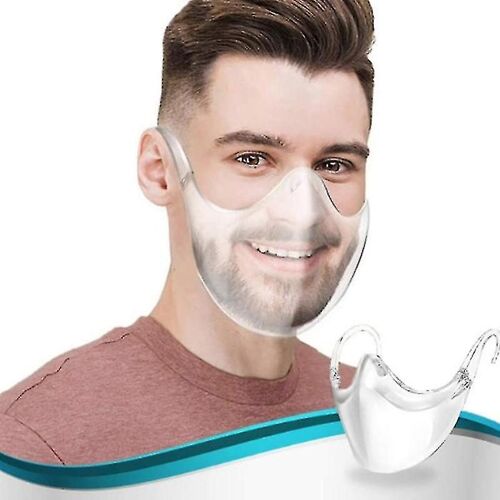 Masque De Protection Transparent Et Isolant - Lavable, Anti-Poussière Et Confortable, Pour Une Utilisation Quotidienne