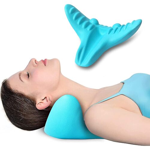 Dispositif De Traction Cervicale Portable Pour Le Soulagement Et La Relaxation Des Douleurs Au Cou Et Aux Épaules 