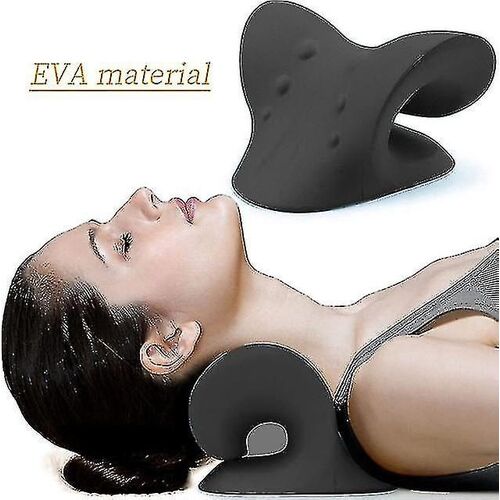 Oreiller De Traction Cervicale Ergonomique Pour Soulager Les Douleurs Au Cou Et Aux Épaules 