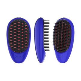 Peigne Vibrant Électrique Portable Pour Le Massage Du Cuir Chevelu, Favorisant La Croissance Des Cheveux Et La Détente.