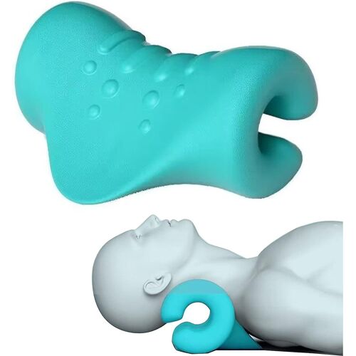 Dispositif De Traction Ergonomique Pour Le Cou, Soulageant La Douleur Et Corrigeant La Posture. 