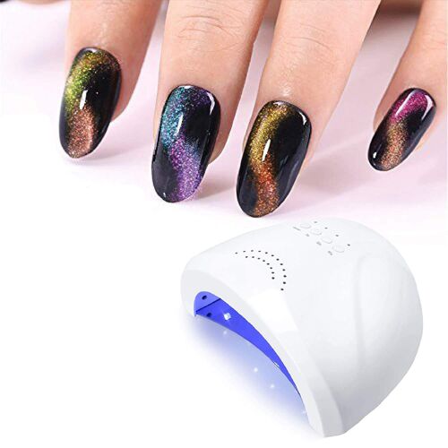 Lampe Uv Led Professionnelle 48 W Pour Séchage Rapide Des Ongles En Gel 