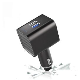 Purificateur d'air pour voiture Bakeey : ozoniseur à ions négatifs avancé avec brise-vitre d'urgence et ports USB à charge rapide