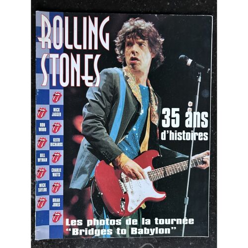 Rolling Stones 1998 - Numéro Spécial 35 Ans D'histoire Et De Photos + Poster - 50 Pages