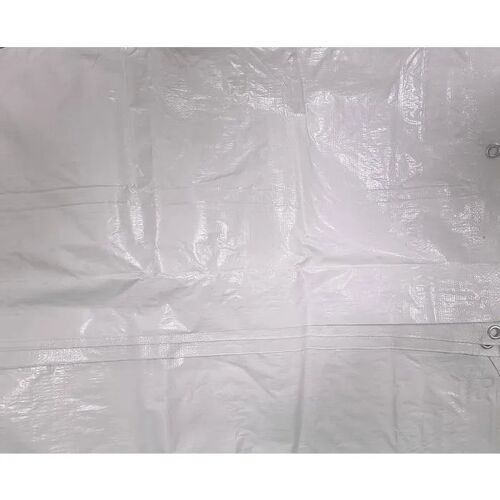 EINSIDE Bâche de Protection d'Échafaudage Anti-poussière pour Chantier, Blanc ¿ 1,8 x 25 mètres