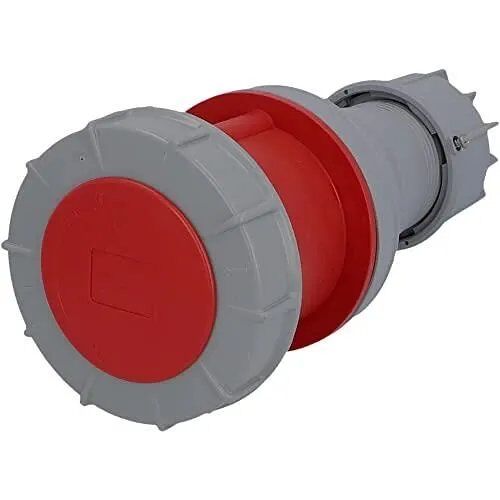 Prise électrique femelle CEE - PCE - 125 A - 5 pôles - 400 V - Prêt à poser
