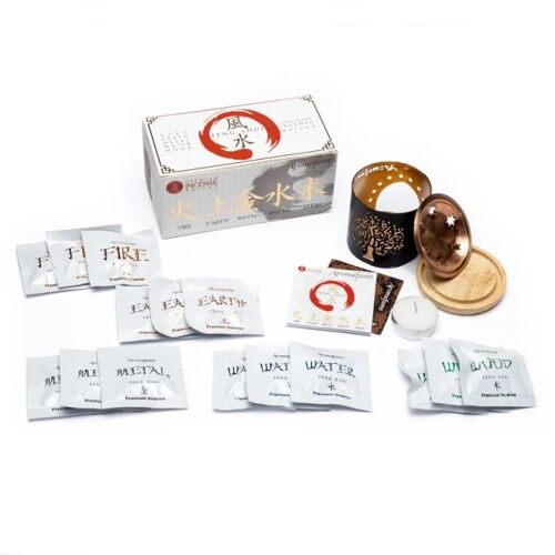 Encens Set Feng Shui: Diffuseur briques d Encens