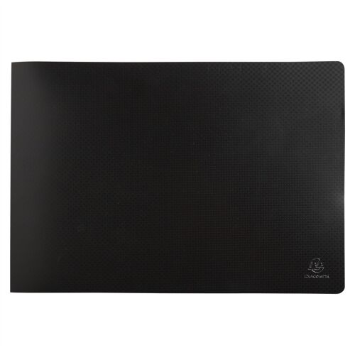 Exacompta Protège-Documents En Polypropylène Semi Rigide Opak 40 Vues - A3 - Noir