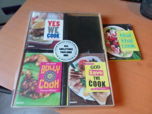 4 Livres De Cusine (Usa Angleterre Inde Thailande)