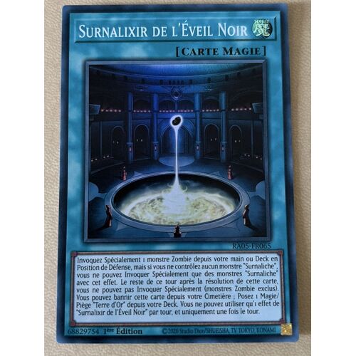 Surnalixir De L’Éveil Noir - Ra05-Fr065 - Super Rare - Yu-Gi-Oh !