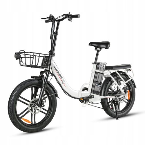 Samebike Cy20 Pro Vélo Électrique Pliable, 20" Fat Bike Urbain, Batterie 36v 13ah
