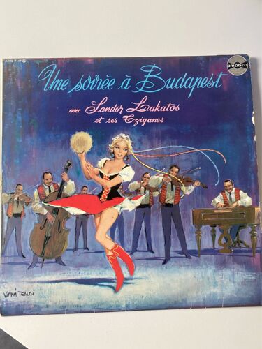 Vinyle 33t Une Soirée À Budapest - Sandor Lakatos Et Ses Tziganes - Amadeo
