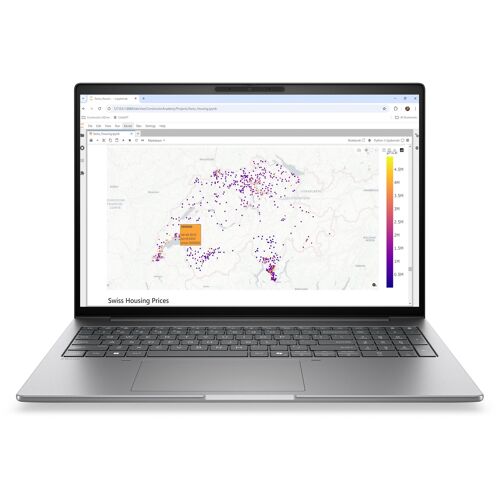 HP DW8D0ET laptop Argent