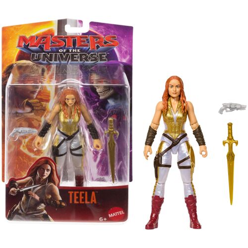 Masters of the Universe Les Maîtres de l'Univers-Figurine Articulée Tila de 14 cm et épée