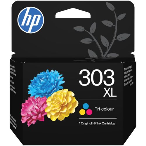 HP Cartouche d'encre trois couleurs 303XL grande capacité authentique