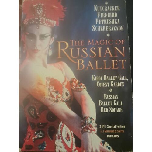 The Magic Of Russian Ballet 3dvd.