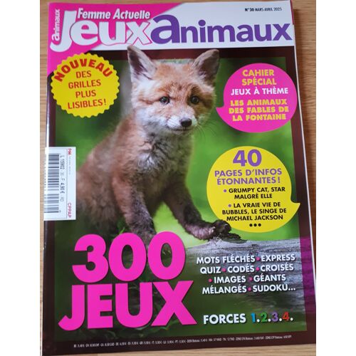 Femme Actuelle Jeux Animaux 30, 300 Jeux
